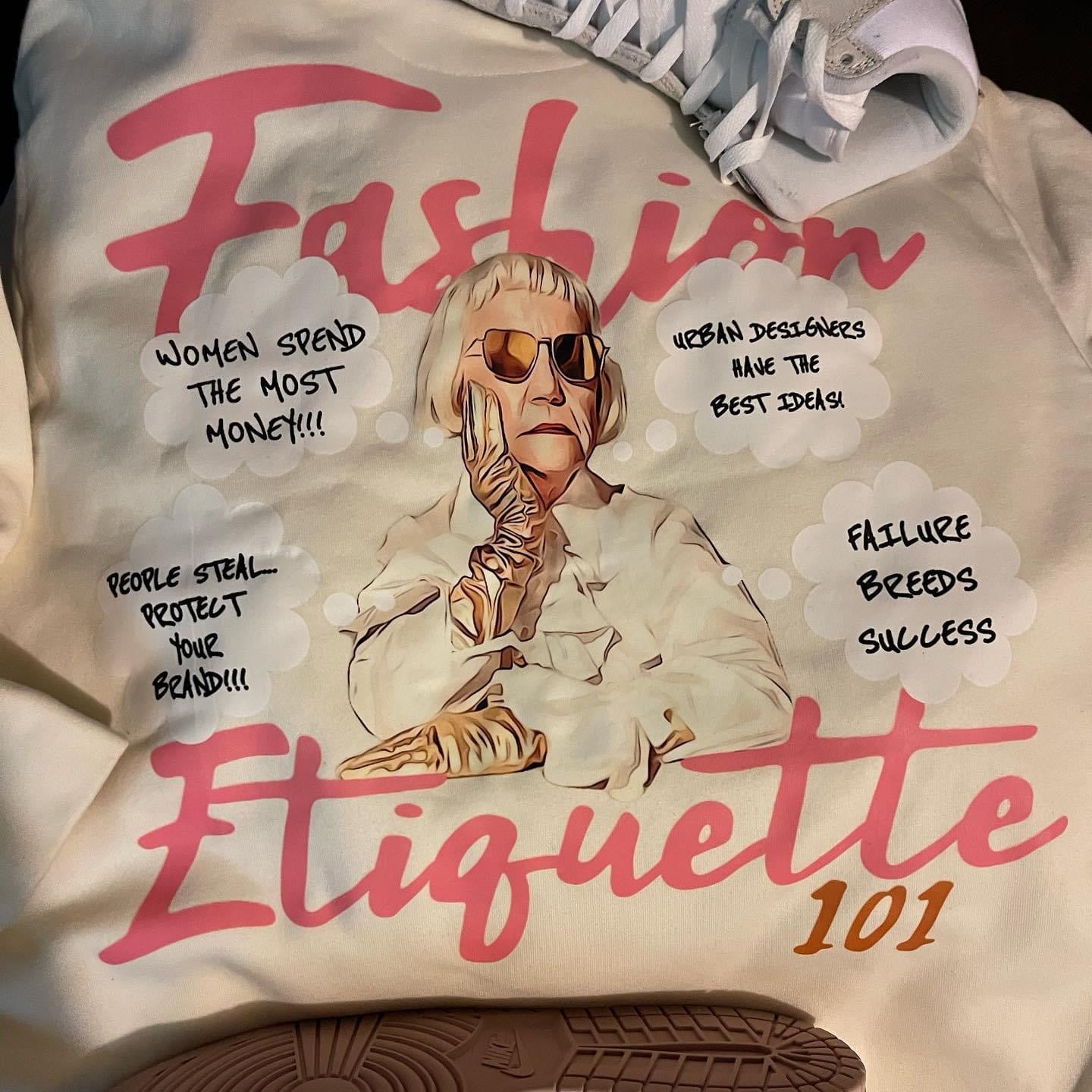 FASHION ETIQUETTE 101 Hoodie