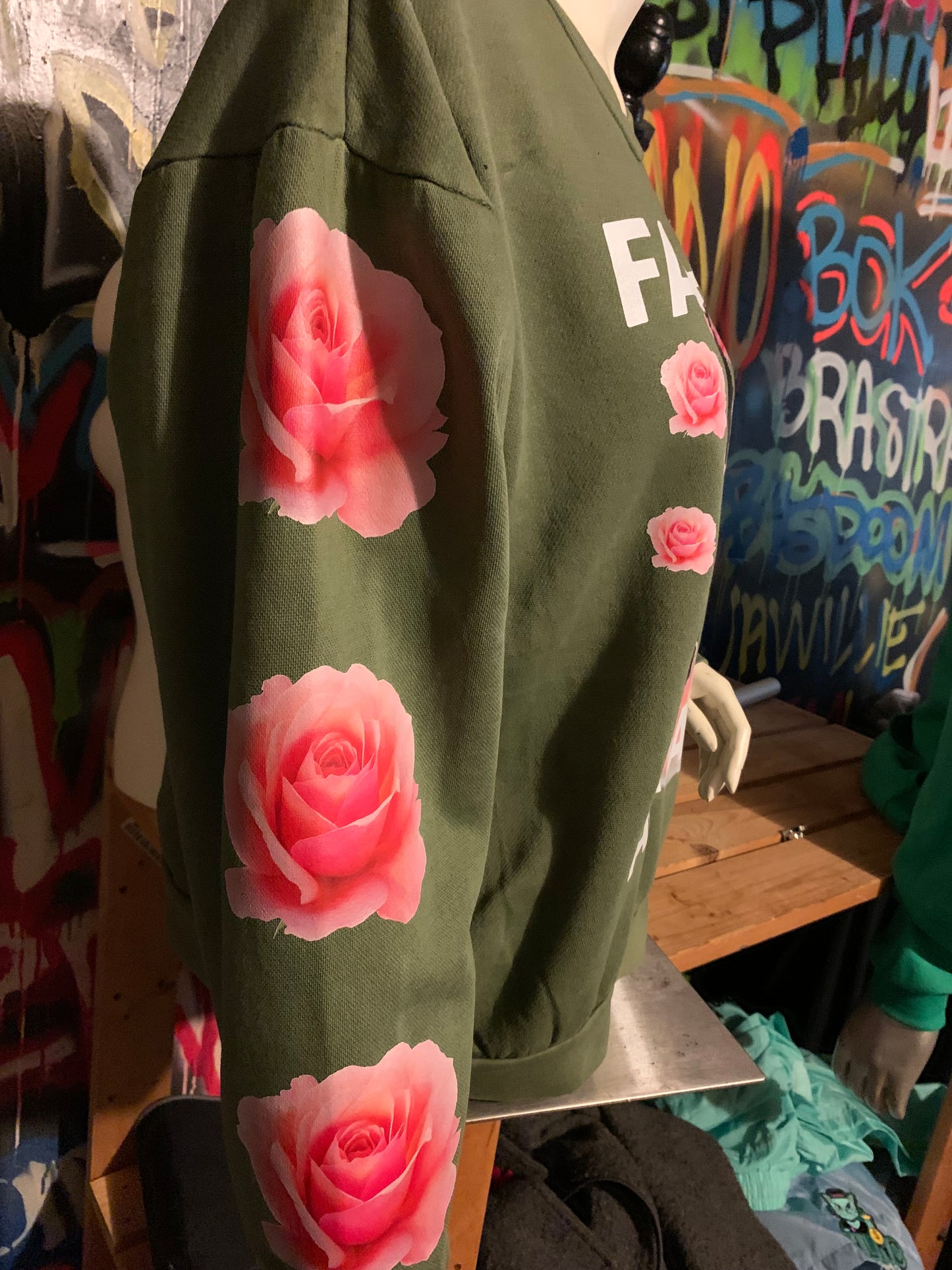 Fashion Avatar “Pink Rose” Sweatshirt