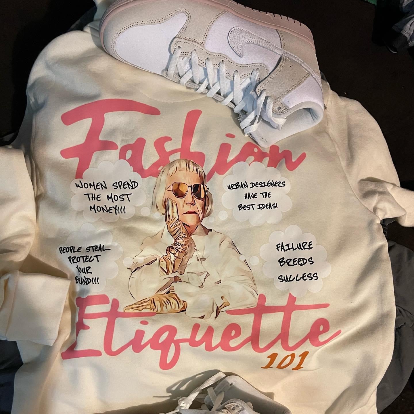 FASHION ETIQUETTE 101 Hoodie