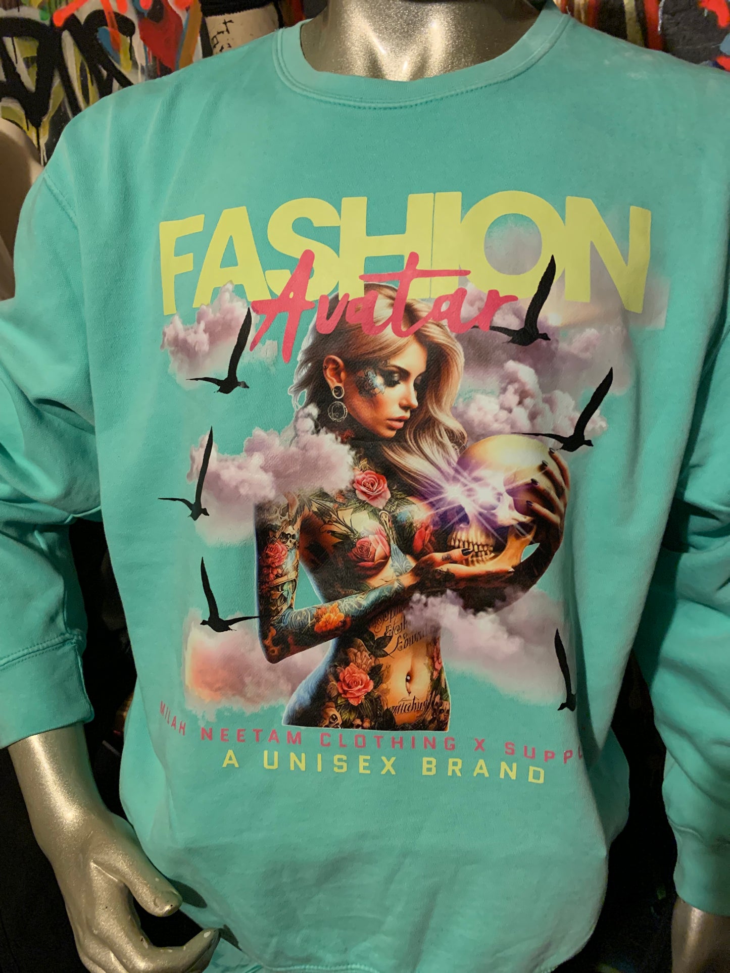 Fashion Avatar “Beautiful Chaos” Sweatshirt